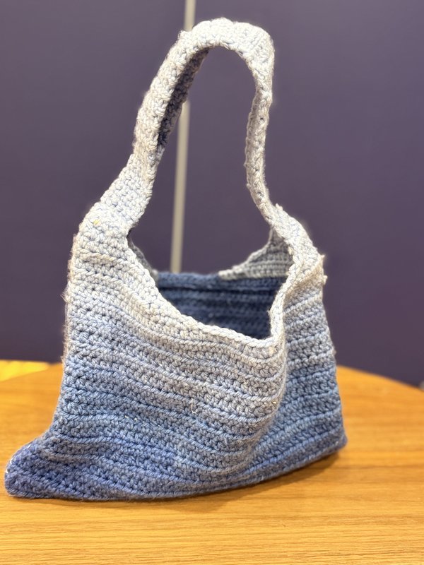 Blue gradient bag