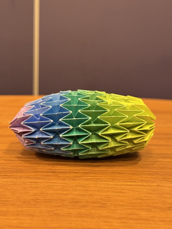 Origami magic ball