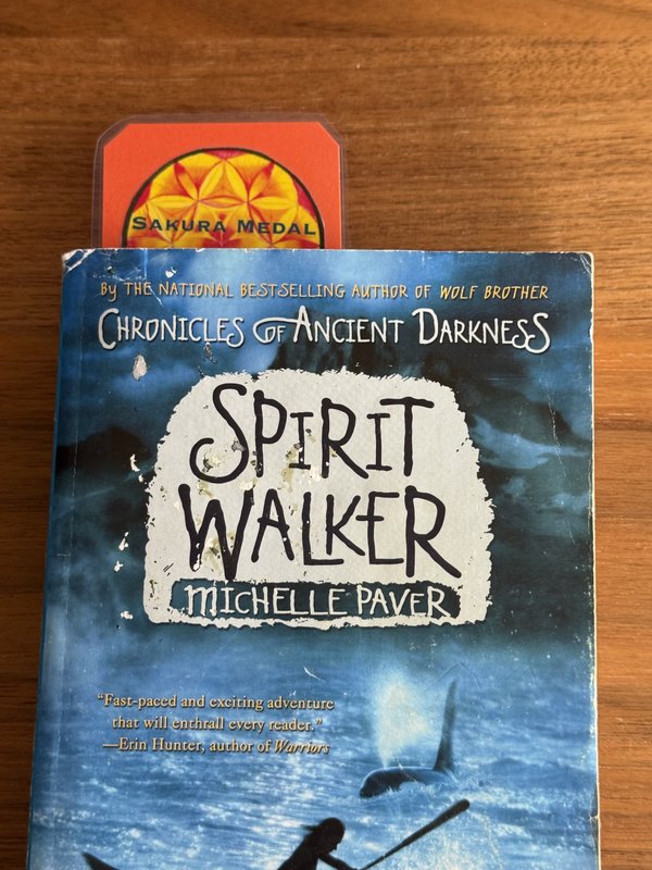 Sakura Medal bookmark in Spirit Walker